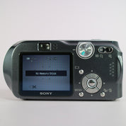 Sony Digital Camera Cybershot DSC-P200 7.2MP Grey Tested Full Set