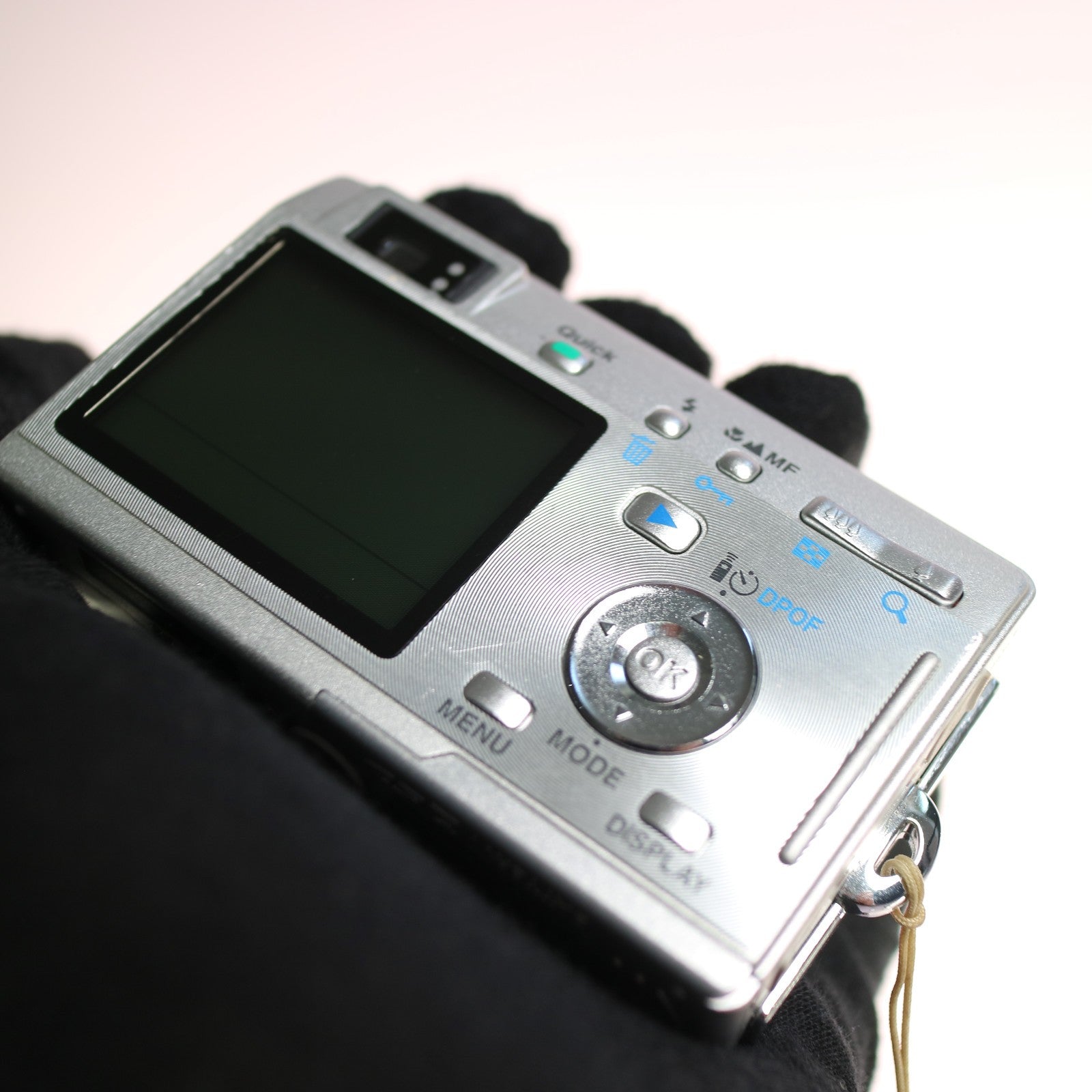 Pentax Digital Camera Optio S4i 4.0MP Silver Tested Full Working Set
