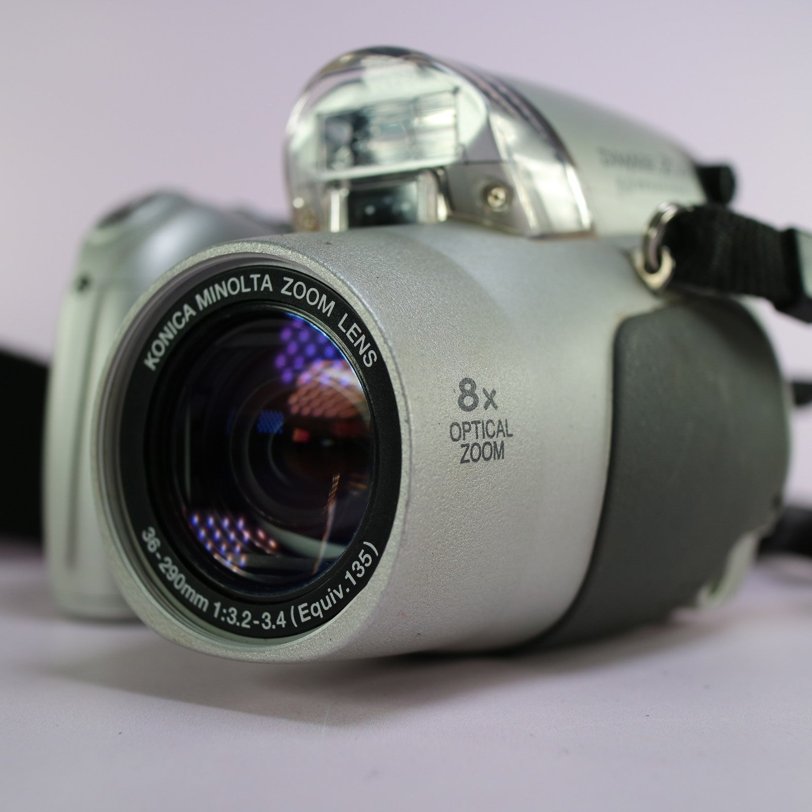 Minolta Digital Bridge Camera Dimage Z20 5.0MP Silver Tested
