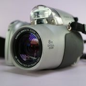 Minolta Digital Bridge Camera Dimage Z20 5.0MP Silver Tested