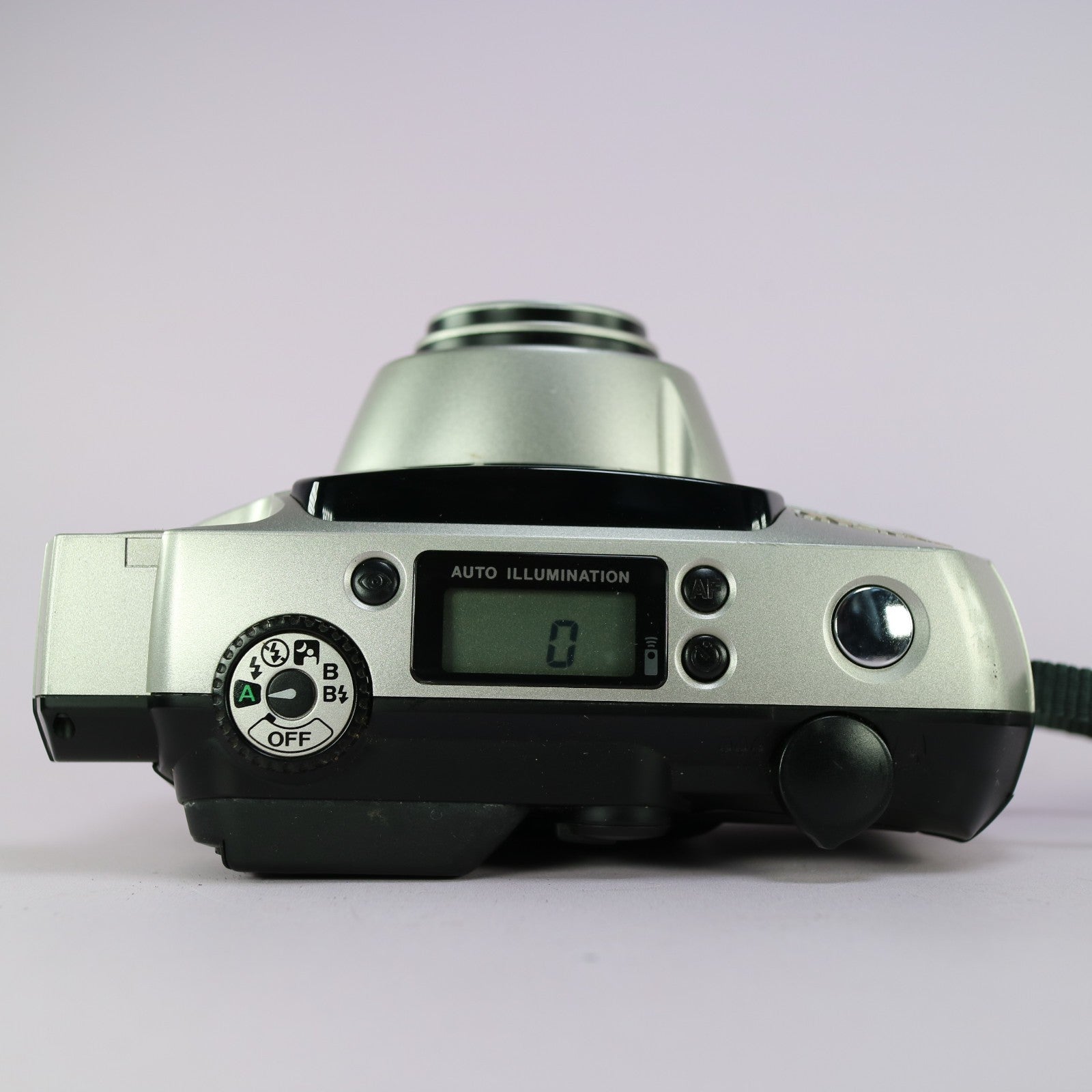 Pentax Espio 160 35mm Film Point and Shoot Camera Silver Tested