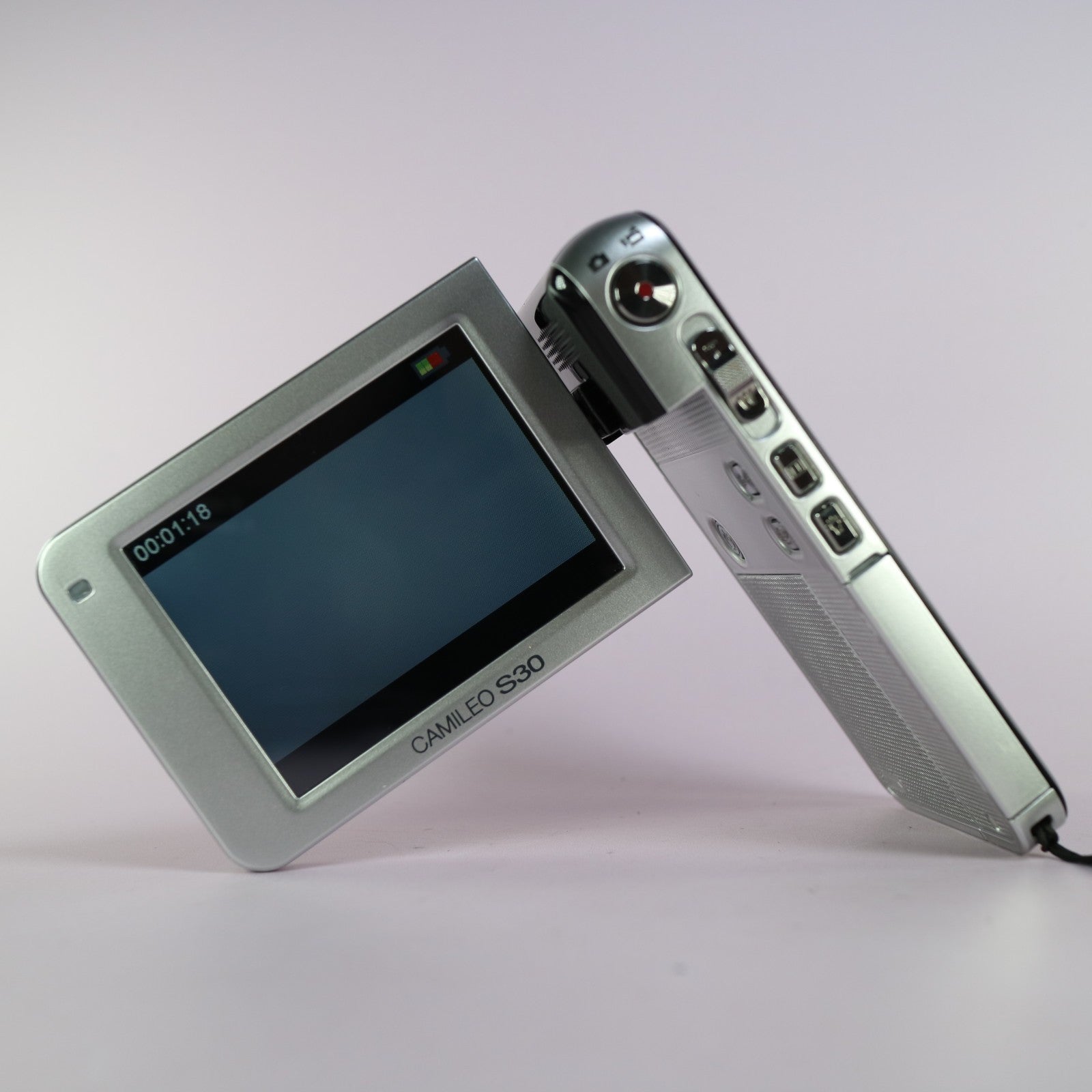 Toshiba Camileo S30 Compact HD Video Camcorder Black Tested Full Working Set