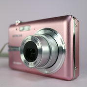 Hitachi Digital Camera HDC-1087EP 10.0MP Pink Tested Full Working Set