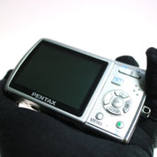 Pentax Optio L30 7.1MP Compact Digital Camera Silver Tested Full Working Set