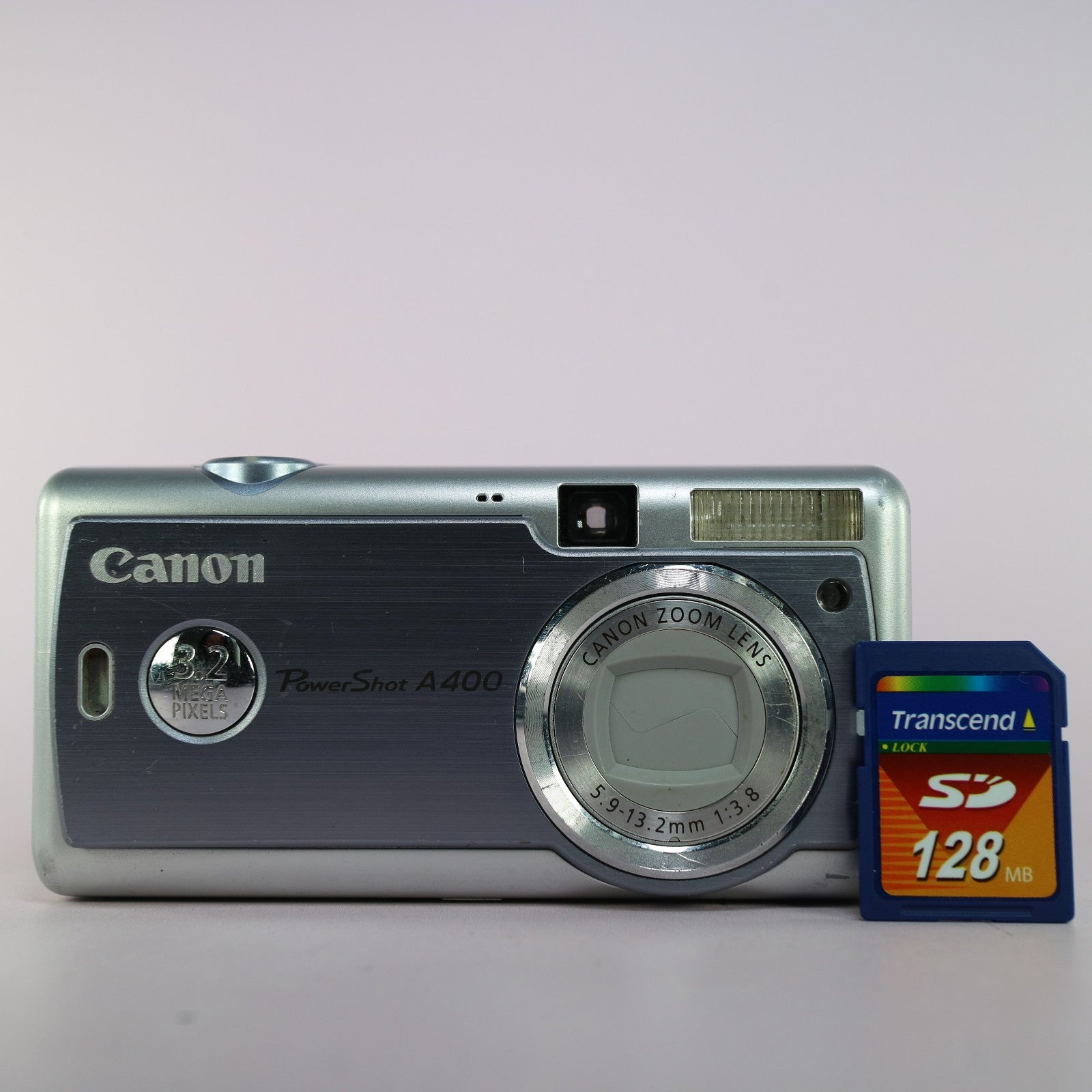 Canon Digital Camera PowerShot A400 3.2MP Silver Tested