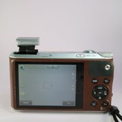 Samsung Digital Camera WiFi WB350F 16.3MP Brown Tested Full Set