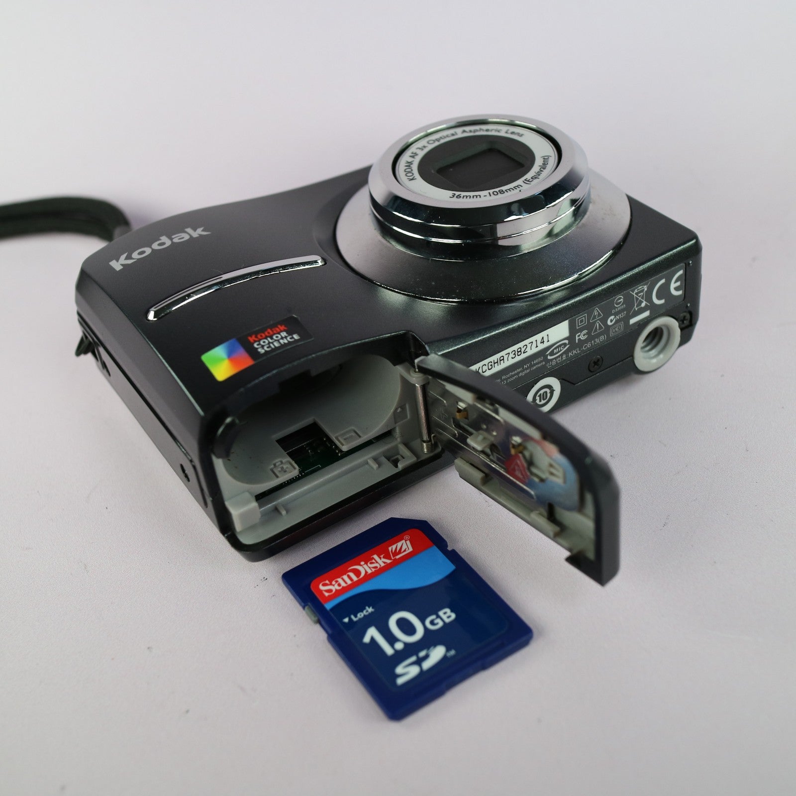 Kodak Digital Camera EasyShare C613 6.0MP Black Tested