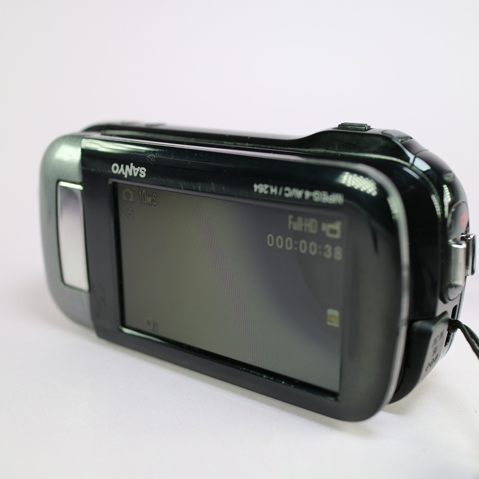 Sanyo Xacti VPC-GH3 10.0MP FHD Camcorder Silver Tested Full Working Set