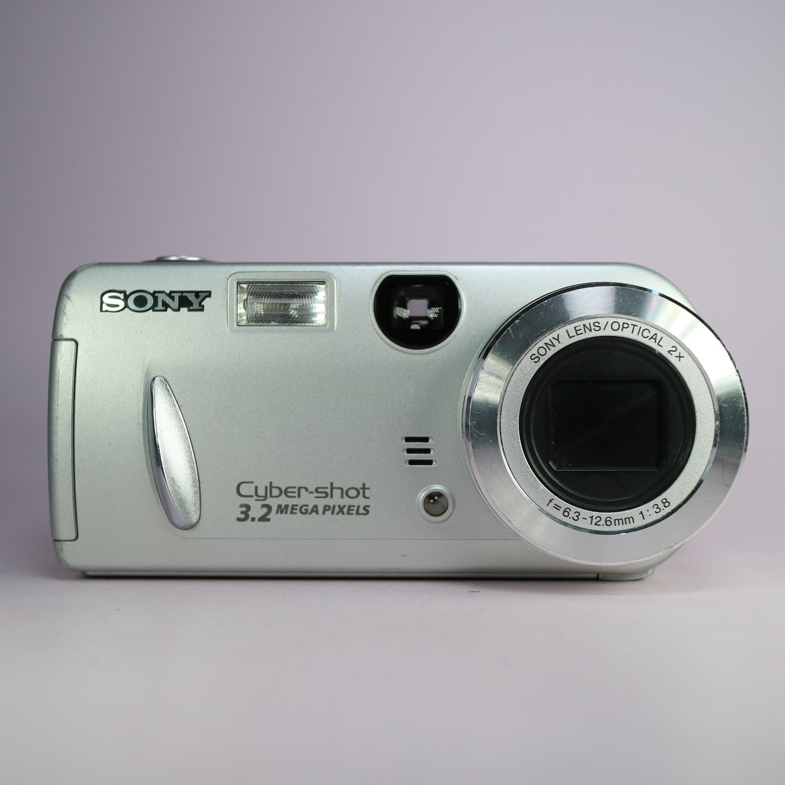 Sony Digital Camera Cybershot DSC-P52 3.2MP Silver Tested
