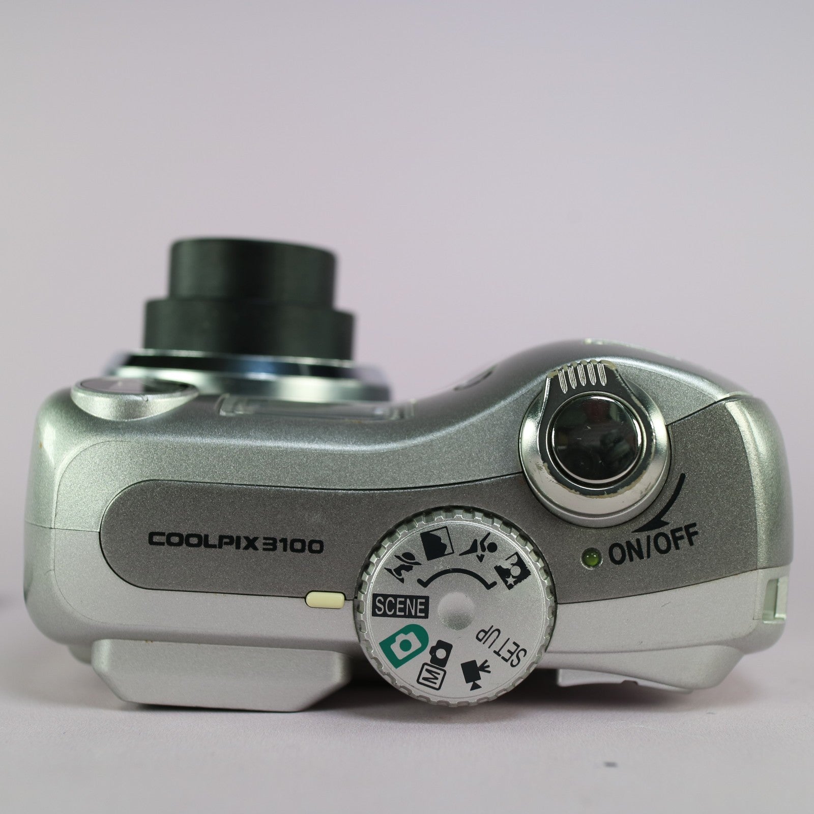 Nikon Digital Camera Coolpix 3100 3.2MP Silver Tested