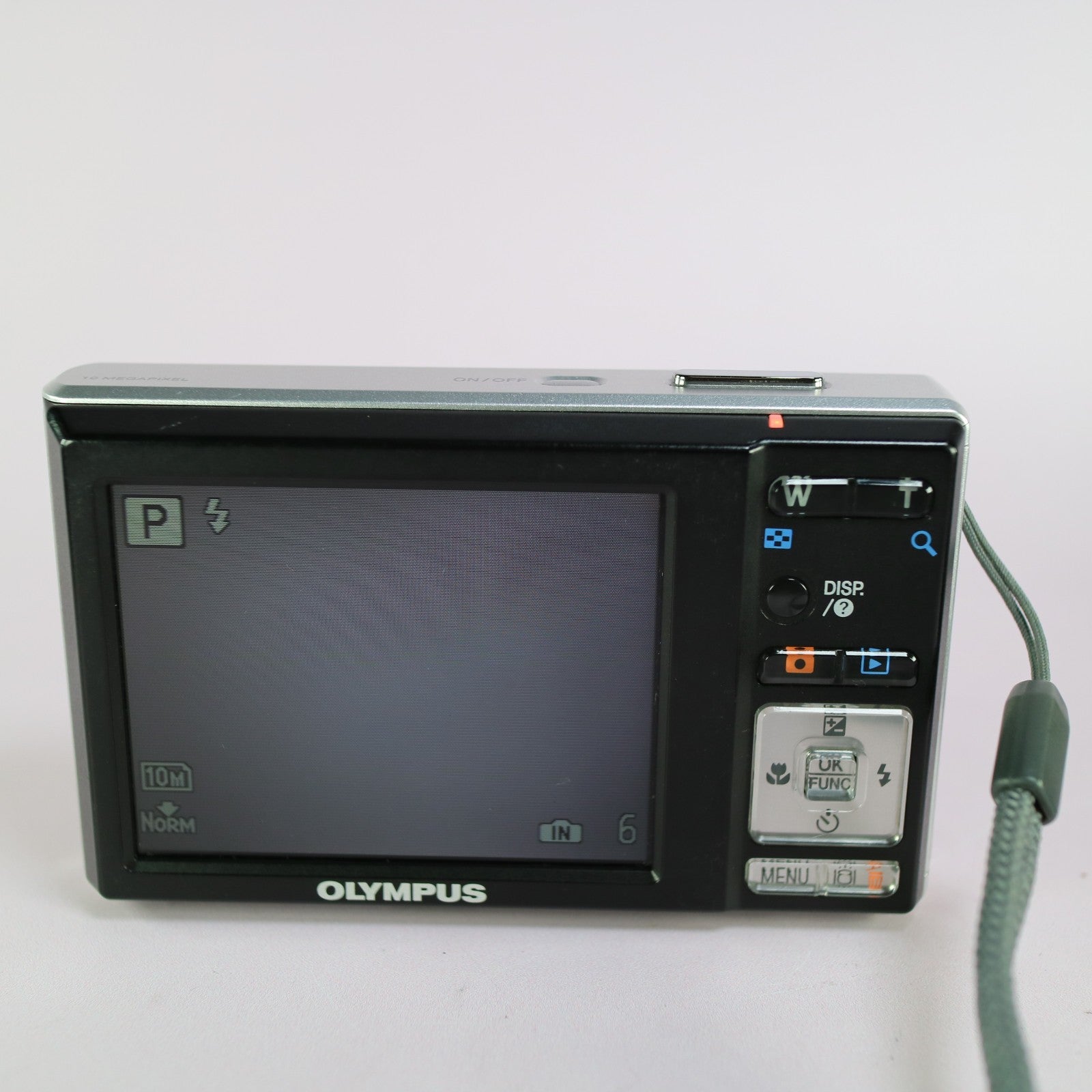 Olympus Digital Camera X-890 10.0MP Black Tested Full Set