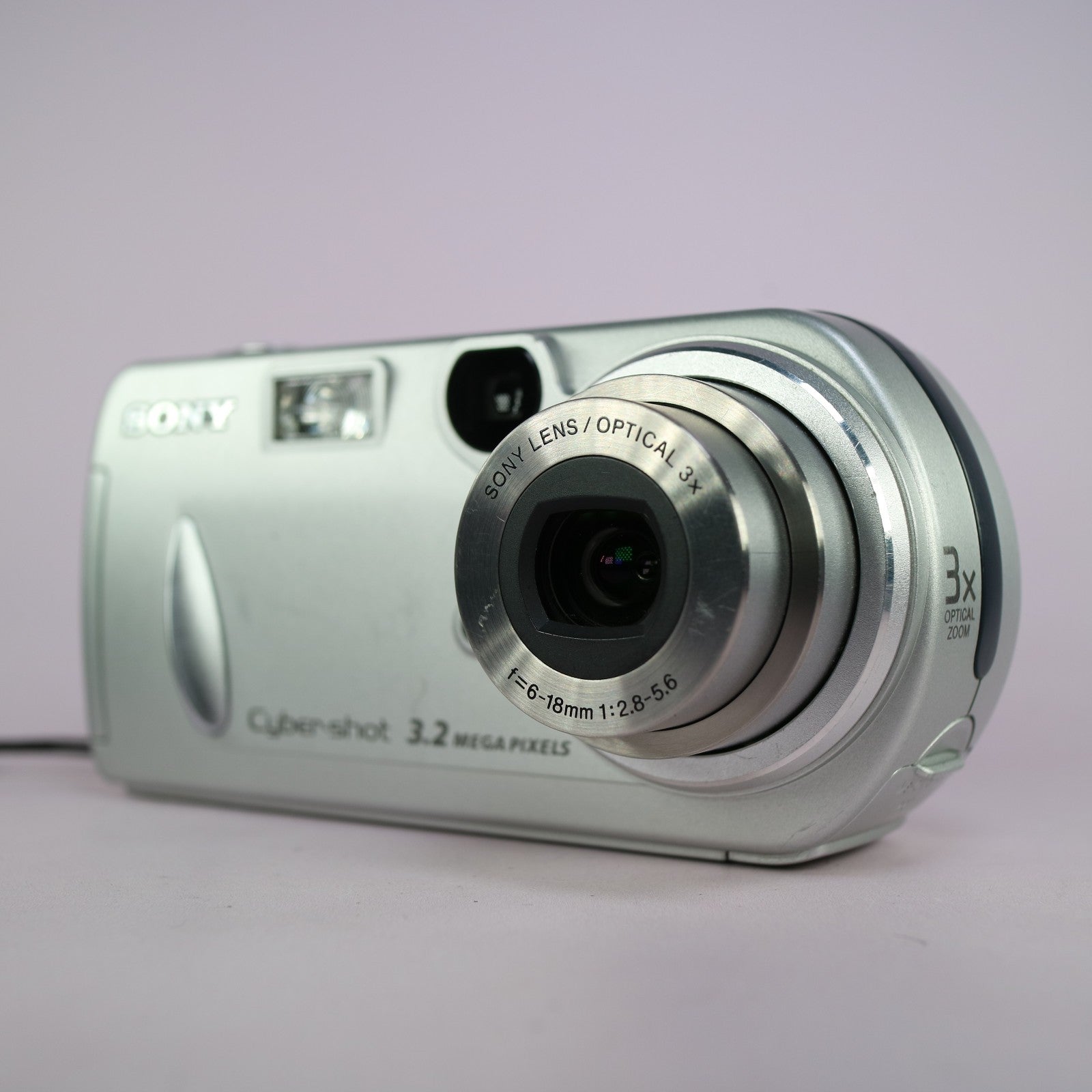Sony Digital Camera Cybershot DSC-P72 3.2MP Silver Tested