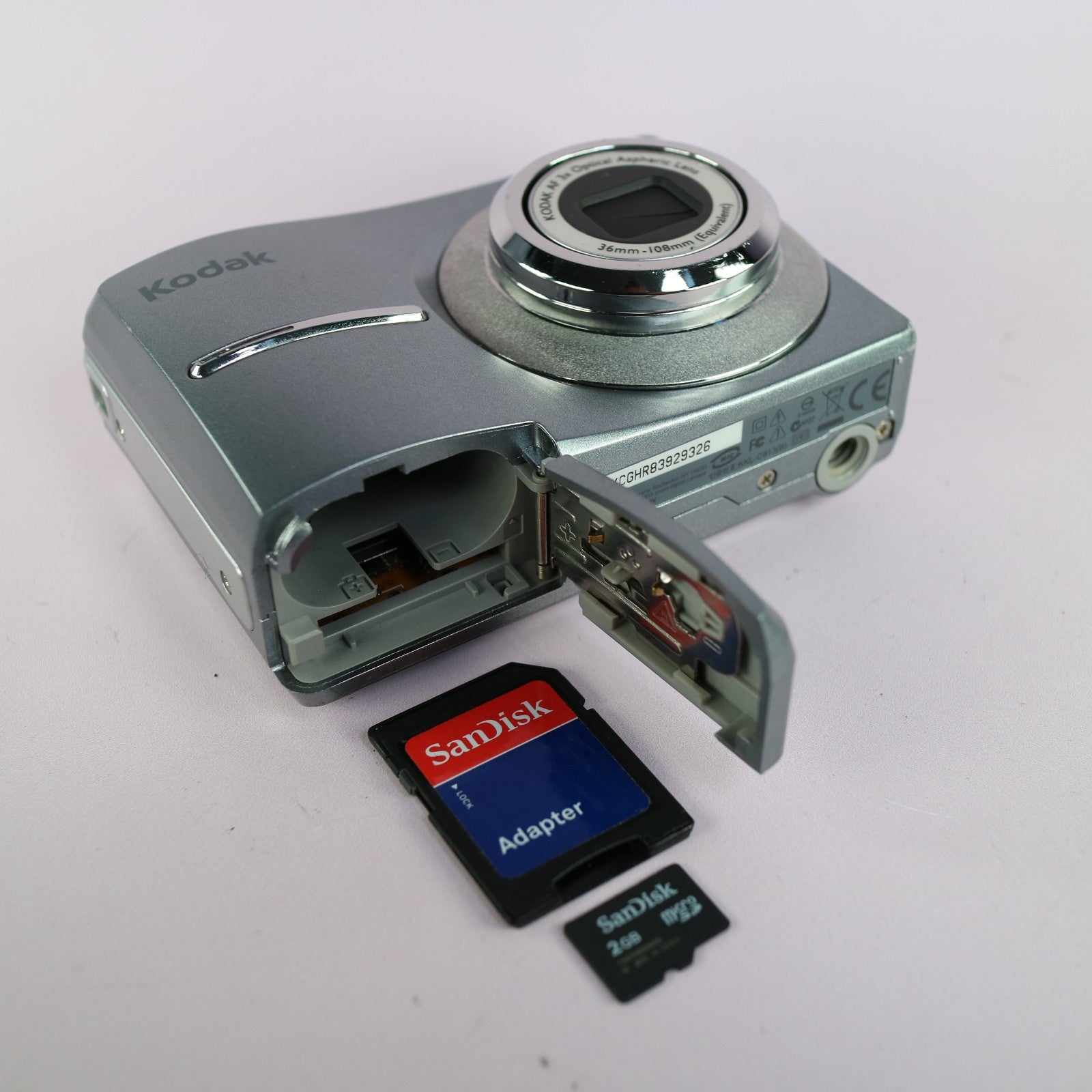Kodak Digital Camera EasyShare C813 8.2MP Silver Tested