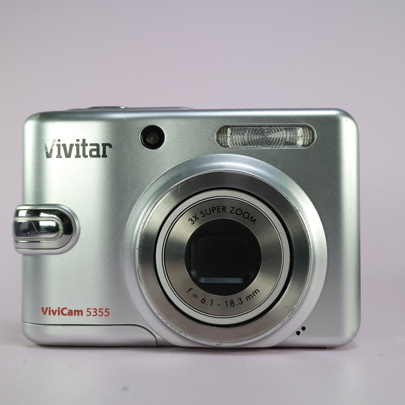 Vivitar Digital Camera Vivicam 5355 5.0MP Silver Tested