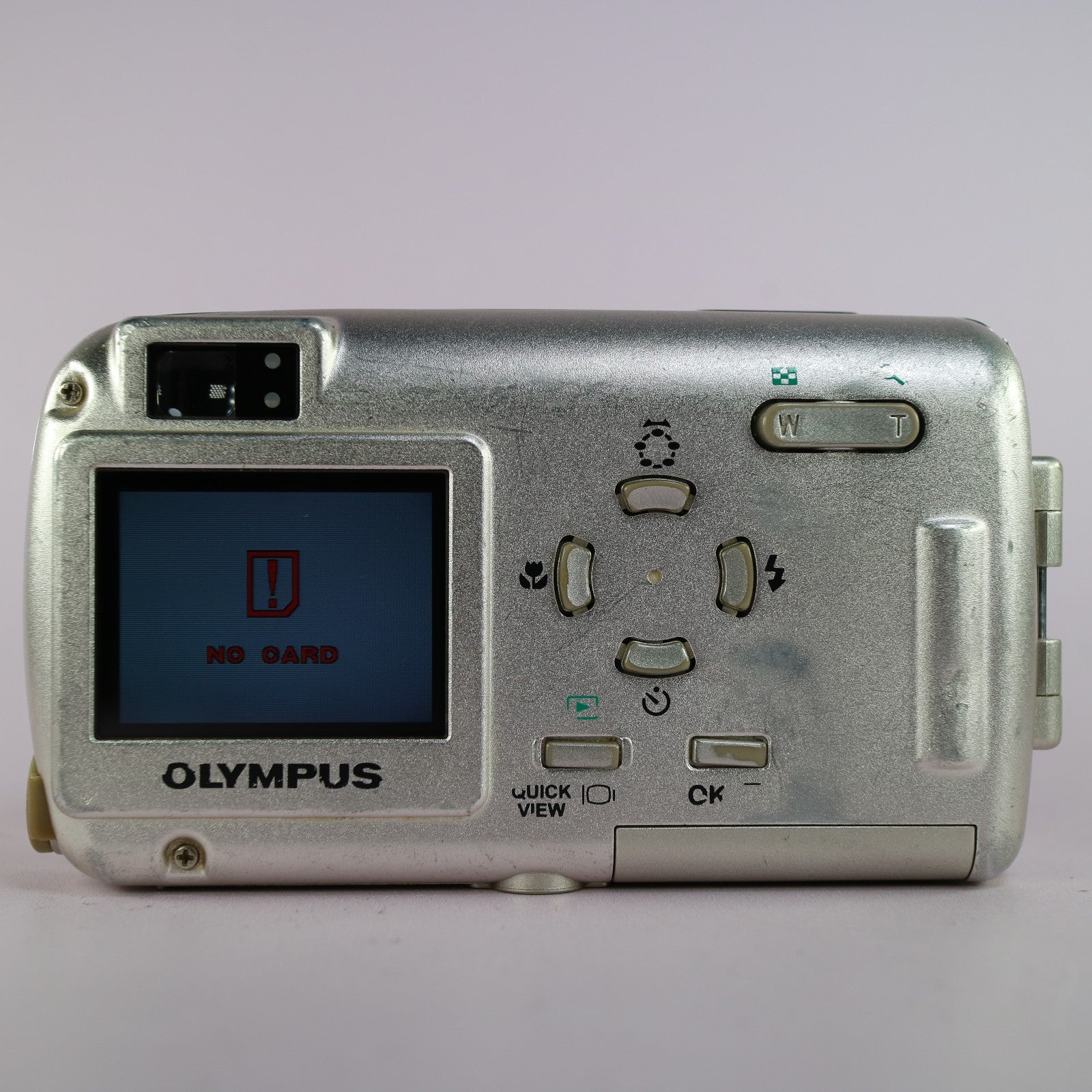 Olympus Digital Camera Mju 300 3.2MP Silver Tested