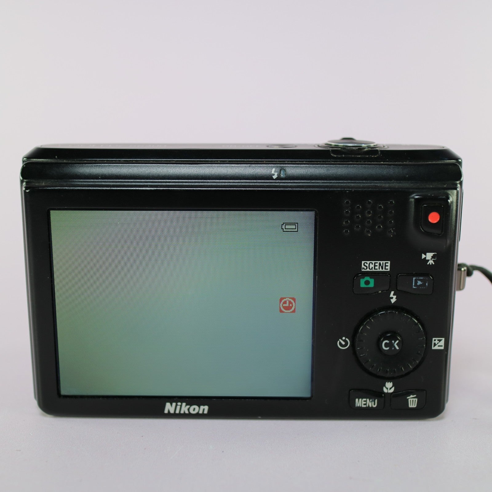 Nikon Digital Camera Coolpix S6300 16.0MP Black Tested Full Working Set
