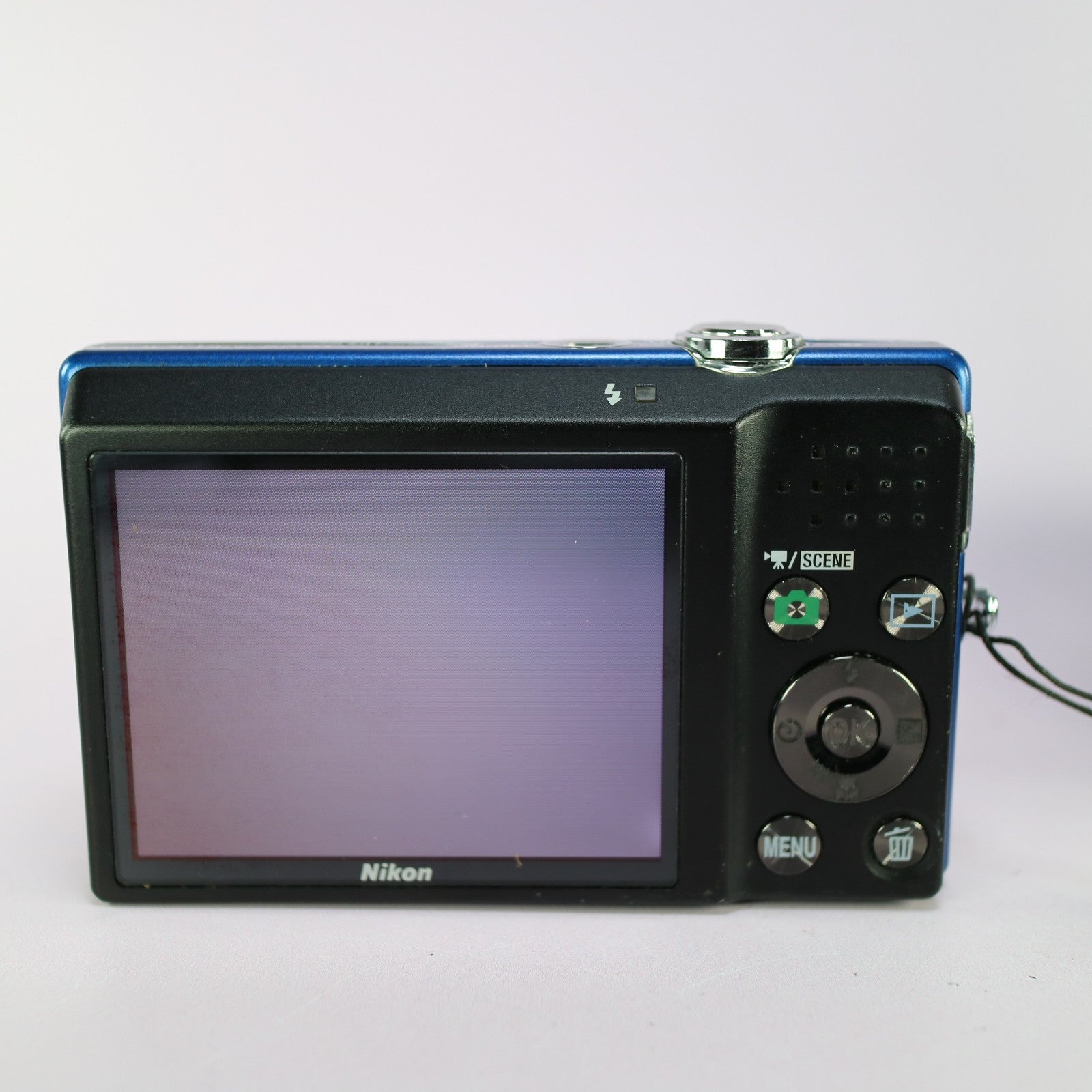 Nikon Digital Camera Coolpix S570 12.0MP Blue Tested Full Working Set