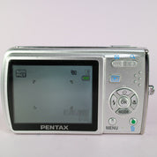 Pentax Optio M30 7.1MP Compact Digital Camera Silver Tested Full Working Set