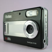 Vivitar Digital Camera Vivicam 5188 5.0MP Black Tested
