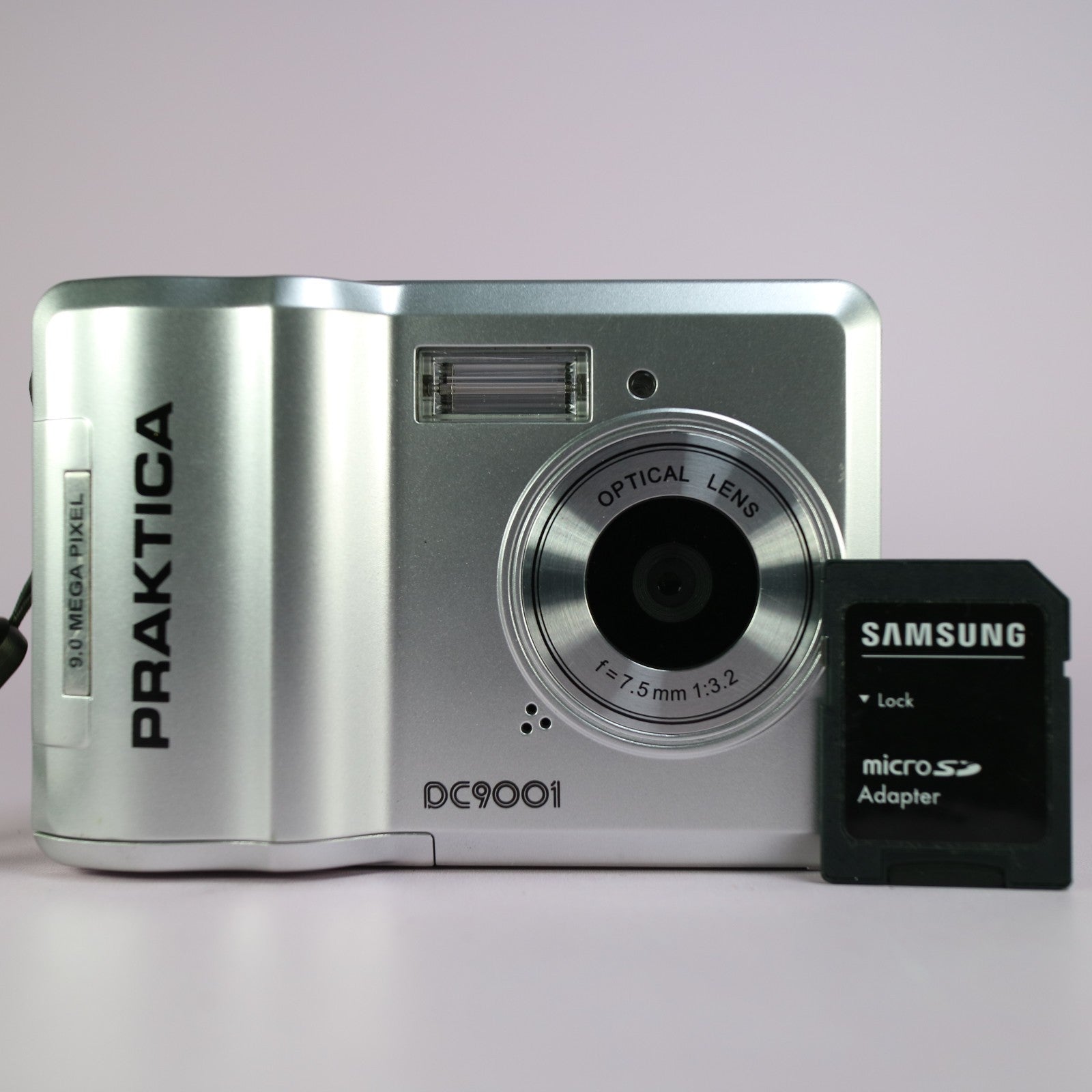 Praktica DC9001 9.0MP Compact Digital Camera Silver Tested
