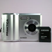 Praktica DC9001 9.0MP Compact Digital Camera Silver Tested