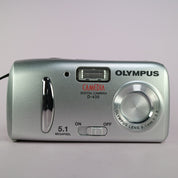 Olympus Camedia D-435 5.1MP Compact Digital Camera Silver Tested