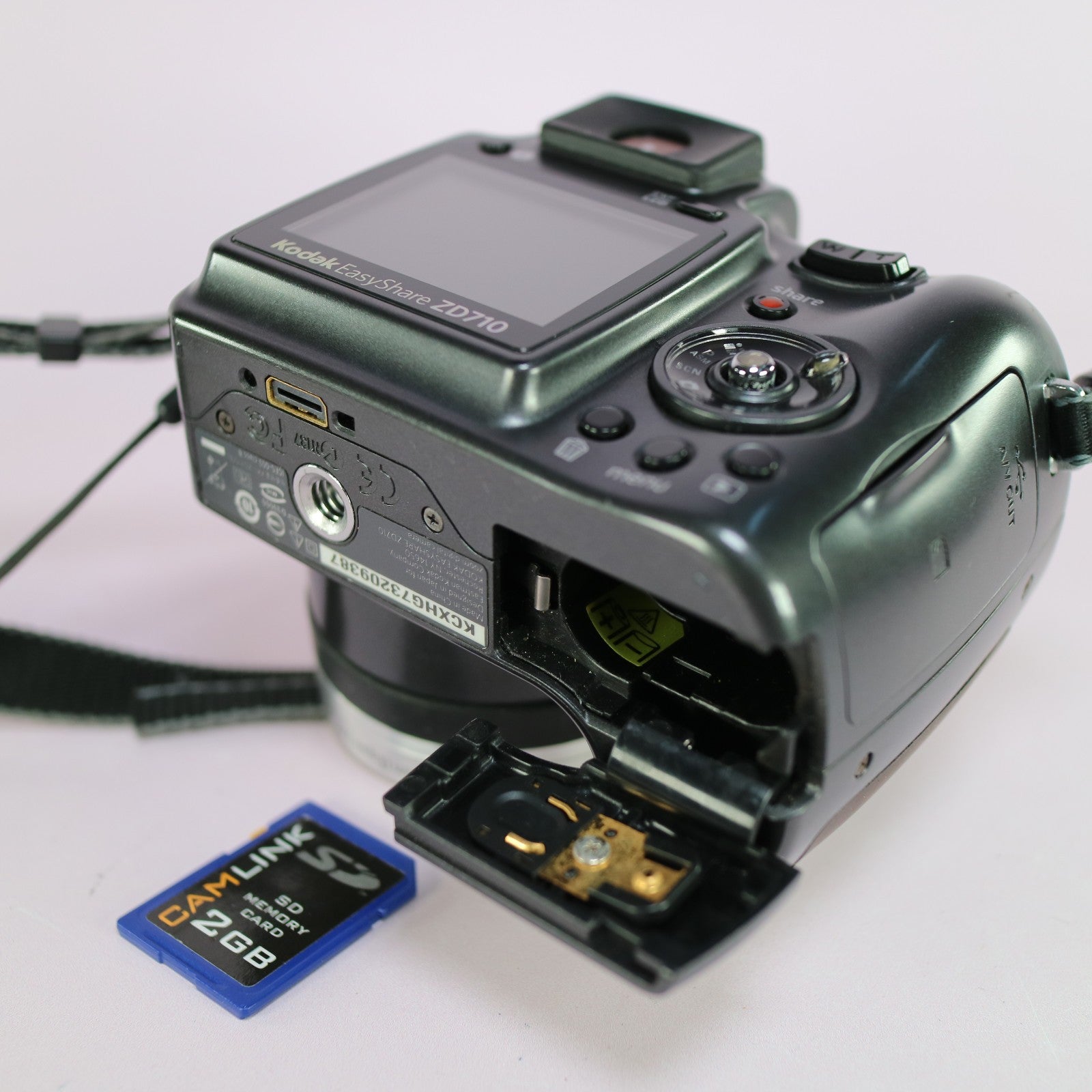 Kodak Digital Camera EasyShare ZD710 7.1MP Black Tested