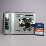 Samsung Digimax S500 5.1MP Compact Digital Camera Silver Tested