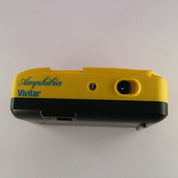 Vivitar Amphibia 35mm Film Point & Shoot Camera Yellow Tested w/ Underwater Case