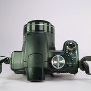 Panasonic Bridge Camera Lumix DMC-FZ28 10.1MP Black Tested Full Working Set