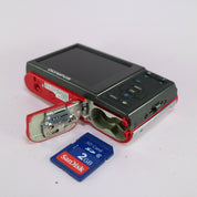 Olympus Digital Camera X-44 12.0MP Red Tested