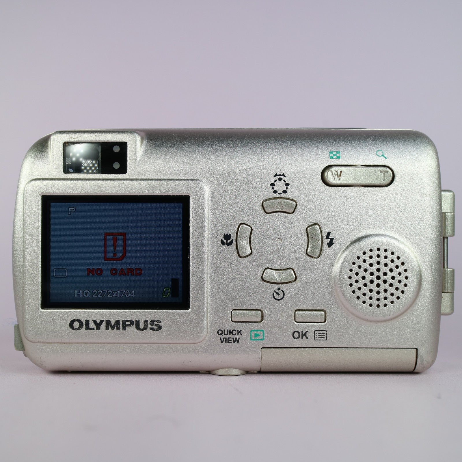Olympus Digital Camera Mju 410 4.0MP Silver Tested