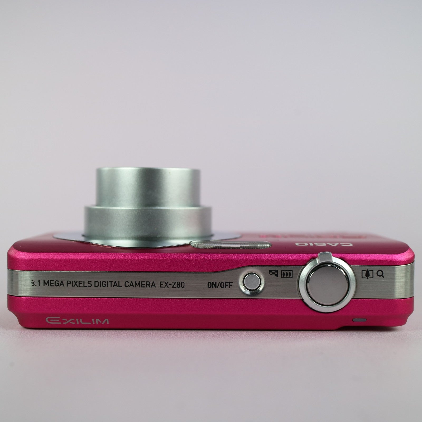 Casio Digital Camera Exilim EX-Z80 8.1MP Pink Tested Full Working Set
