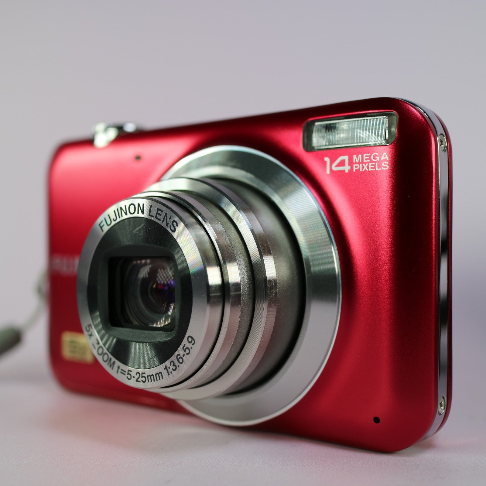 Fujifilm Digital Camera FinePix JX530 14.0MP Red Tested Full Working Set