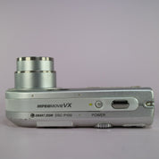 Sony Cybershot DSC-P100 5.1 MP Compact Digital Camera Silver Tested