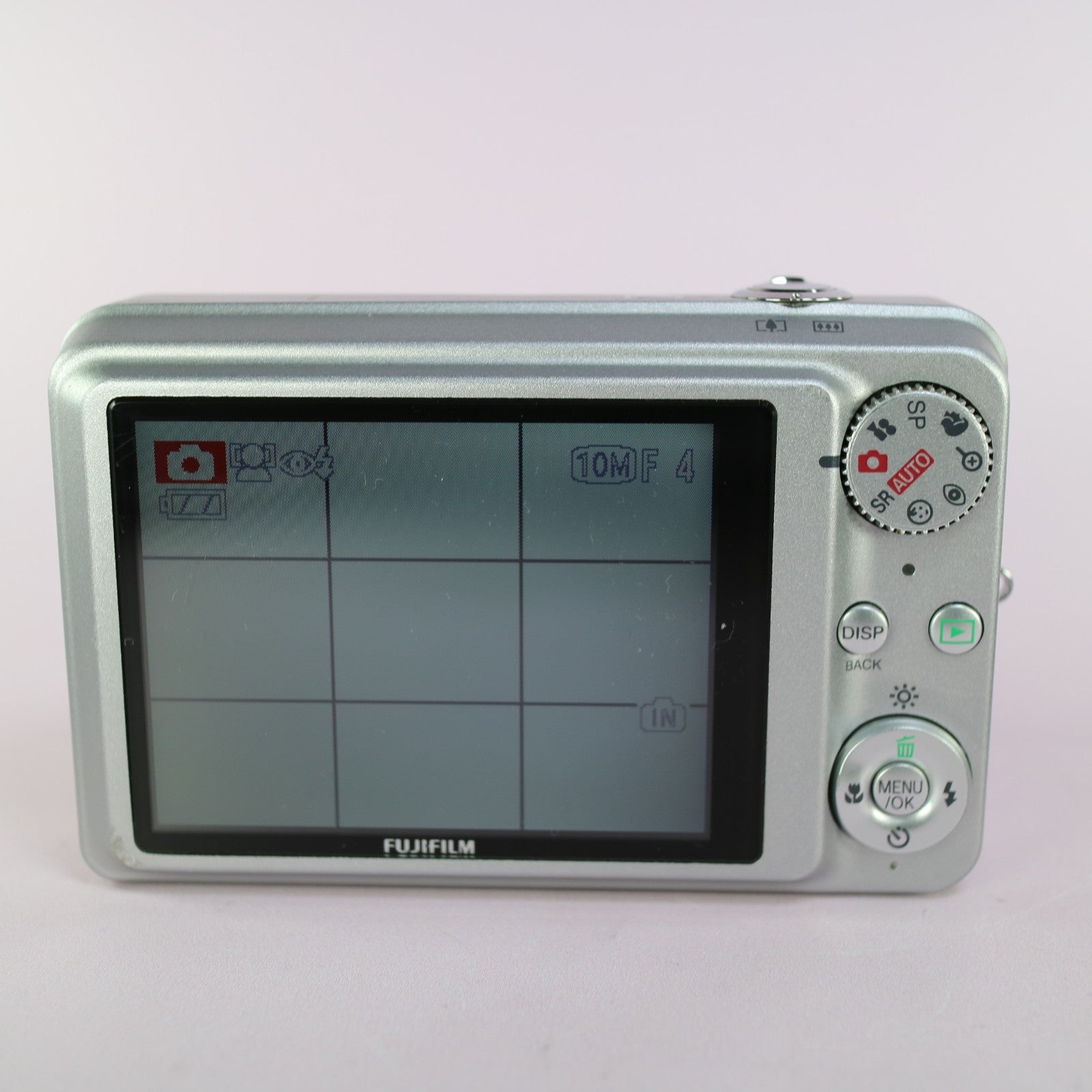 Fujifilm Digital Camera FinePix J210 10.0MP Silver Tested Full Working Set
