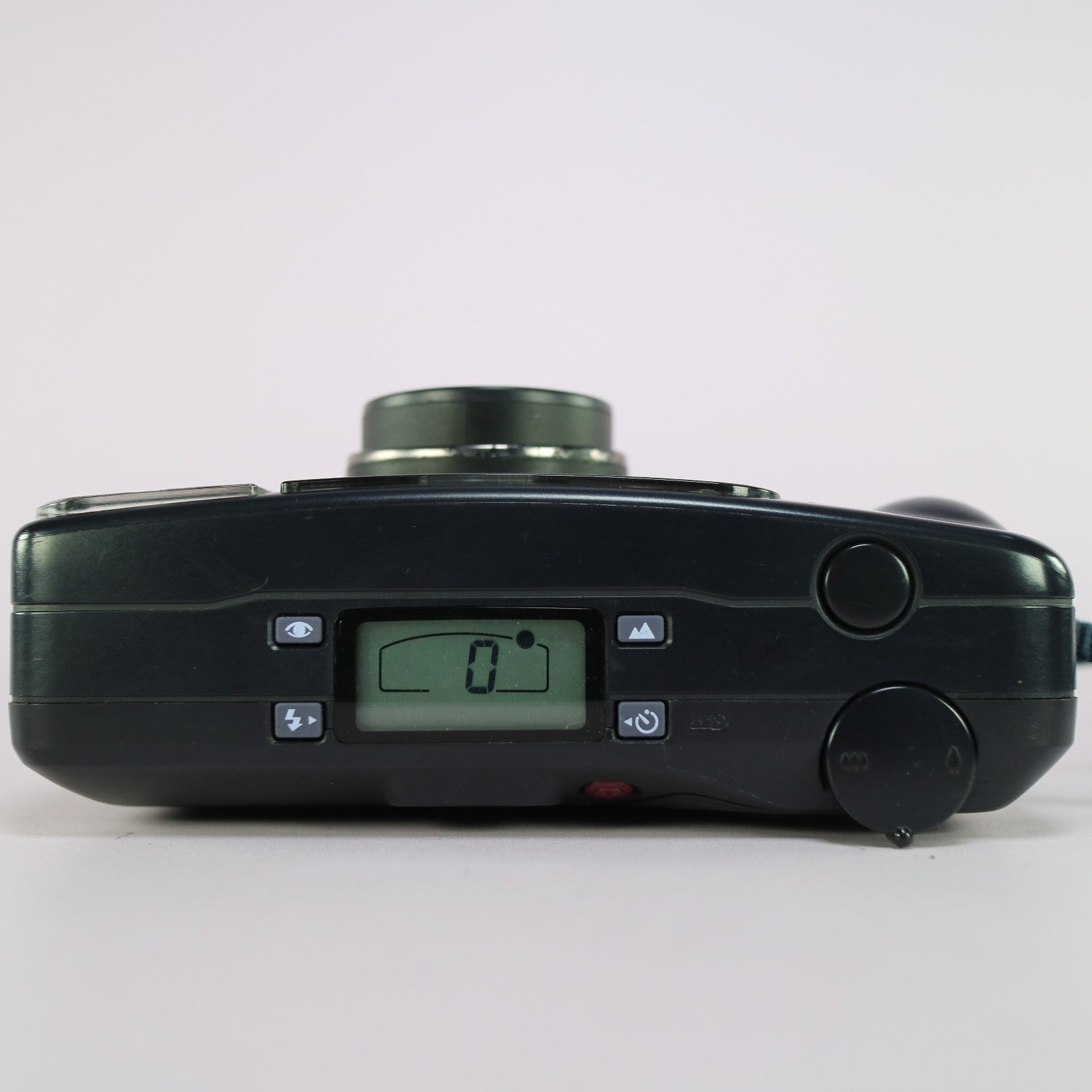 Pentax Espio Jr. 35mm Film Point and Shoot Camera Black Tested