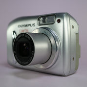Olympus Digital Camera Camedia D-535 Zoom 3.2MP Silver Tested