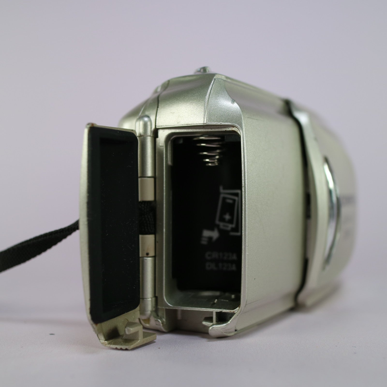 Olympus MJU II Zoom 80 35mm Film Point and Shoot Camera Silver Tested