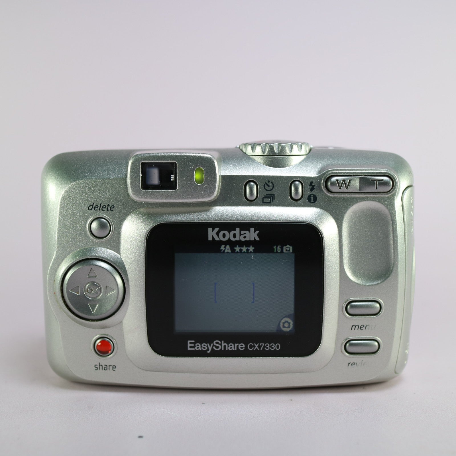 Kodak Digital Camera EasyShare CX7330 3.1MP Silver Tested