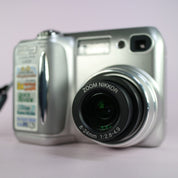 Nikon Digital Camera Coolpix 4300 4.0MP Silver Tested
