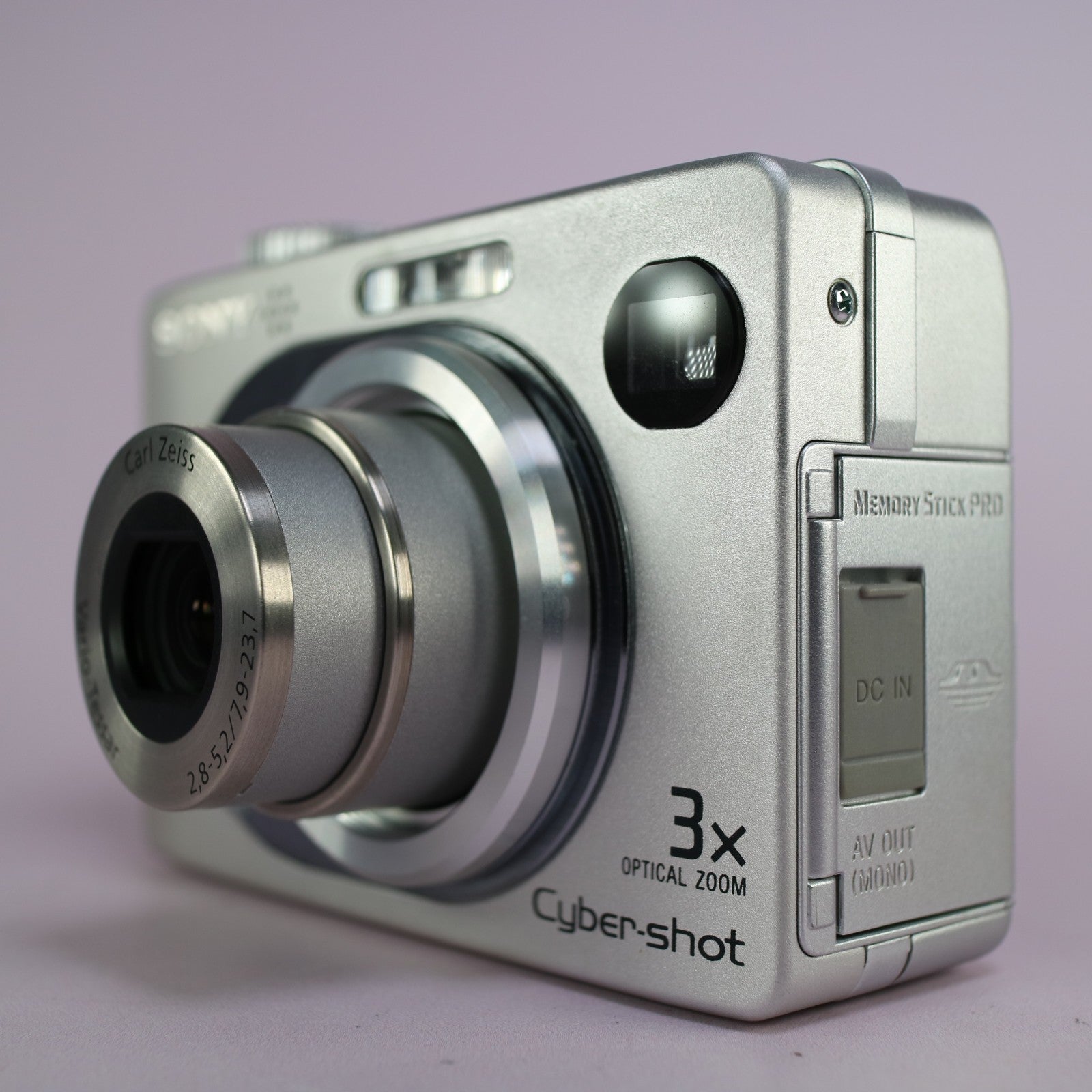 Sony Digital Camera Cybershot DSC-W1 5.1MP Silver Tested