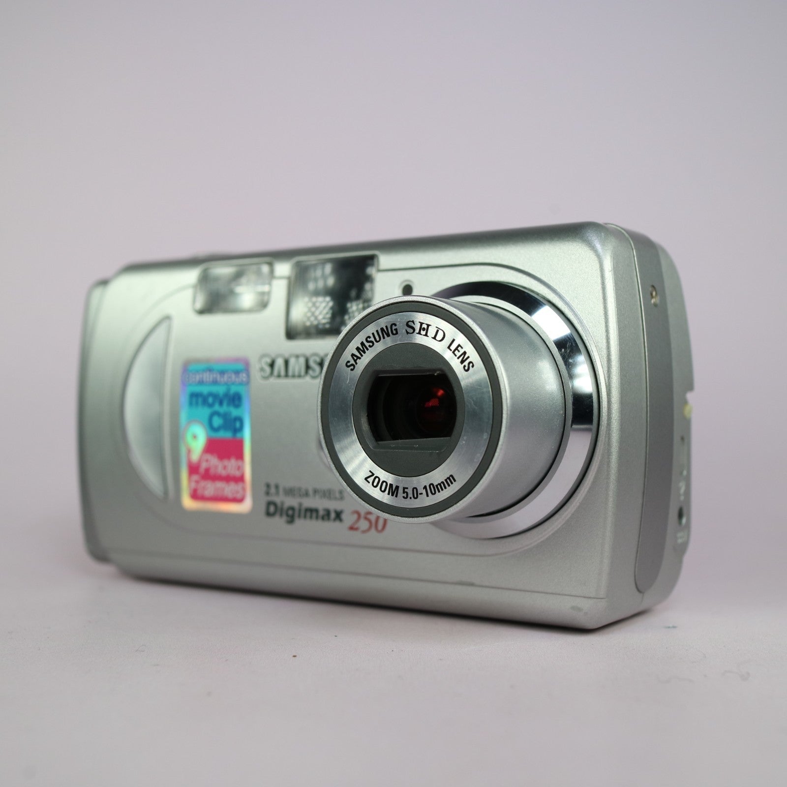 Samsung Digital Camera Digimax 250 2.1MP Silver Tested