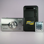 Olympus Digital Camera SP-700 6.0MP Silver Tested w/ Battery and Charger