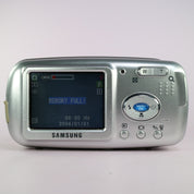 Samsung Digital Camera Digimax A400 4.0MP Silver Tested