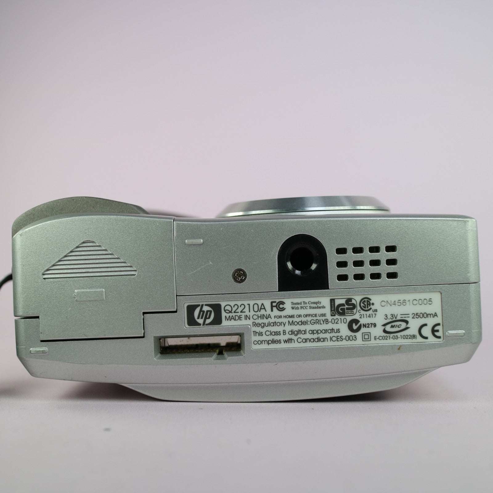 HP Digital Camera Photosmart 735 3.2MP Silver Tested