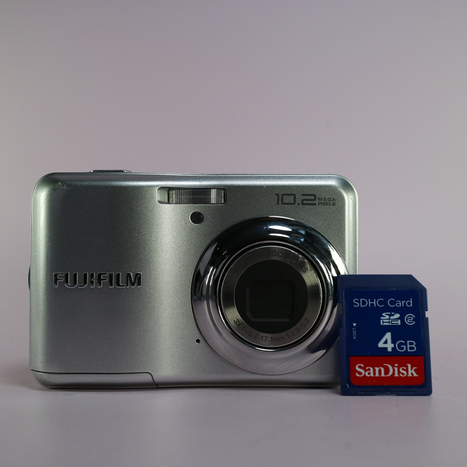 Fujifilm Digital Camera FinePix A170 10.2MP Silver Tested