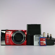 Rollei Digital Camera PowerFlex 470 14.0MP Red Tested Full Working Set