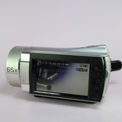 Samsung SMX-K40SP Handheld High Definition Camcorder Silver Tested Full Set