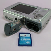 Samsung Digimax D75 7.2MP Compact Digital Camera Silver Tested